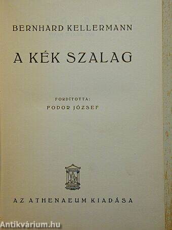 A kék szalag