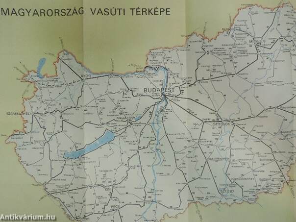 Magyarország vasúti térképe/Nemzetközi összeköttetések hálózata (térkép)