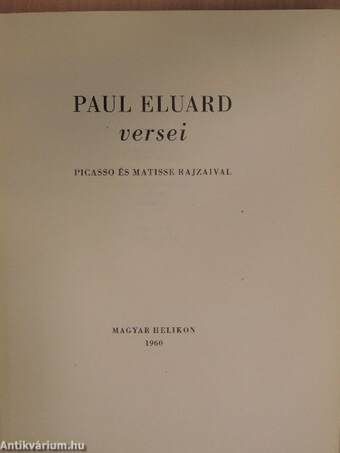 Paul Eluard versei