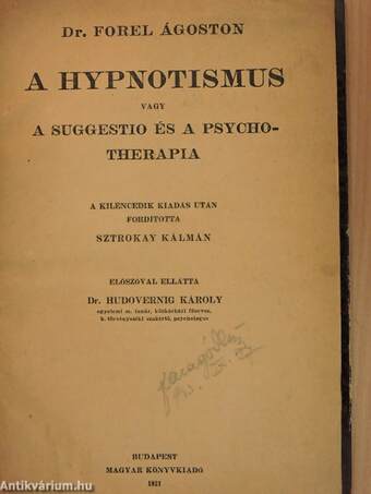 A hypnotismus