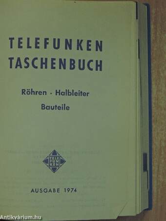 AEG-Telefunken Taschenbuch 1974