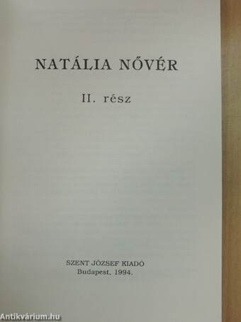 Natália nővér II.