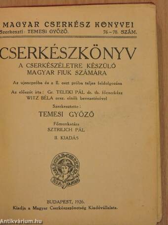 Cserkészkönyv