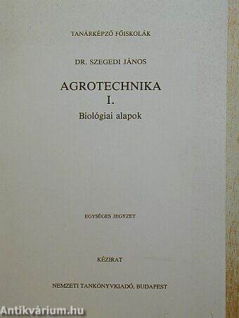 Agrotechnika I.