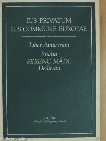 Ius privatum - Ius Commune Europae