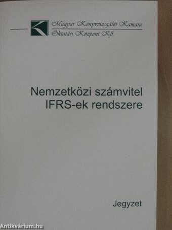 Nemzetközi számvitel IFRS-ek rendszere