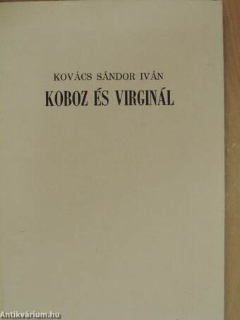 Koboz és virginál