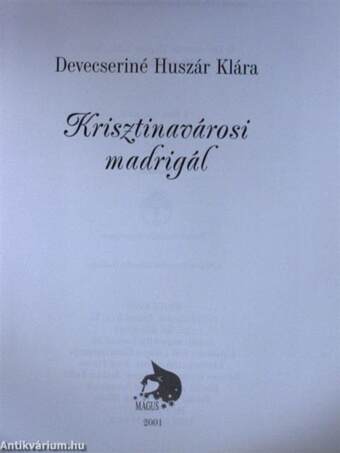 Krisztinavárosi madrigál