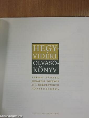 Hegyvidéki olvasókönyv