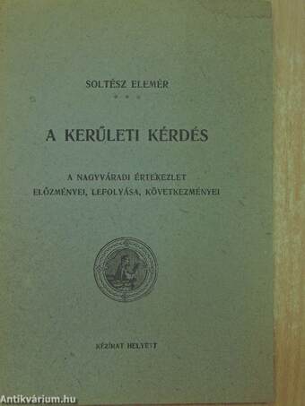 A kerűleti kérdés