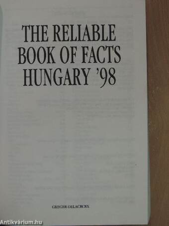 The Reliable Book of Facts Hungary '98