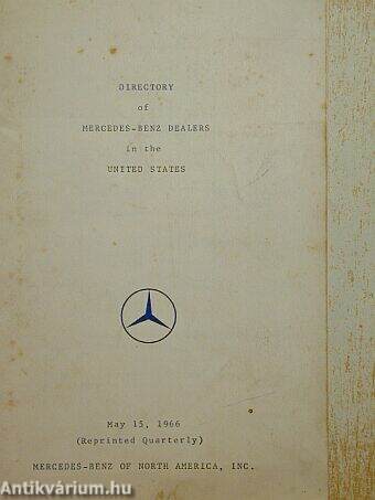 Directory of Mercedes-Benz Dealers in the United States