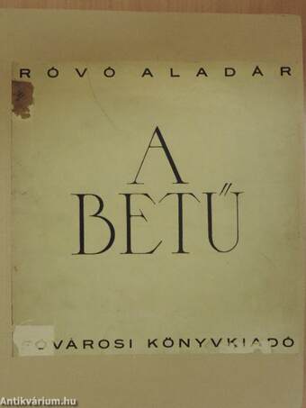 A betű