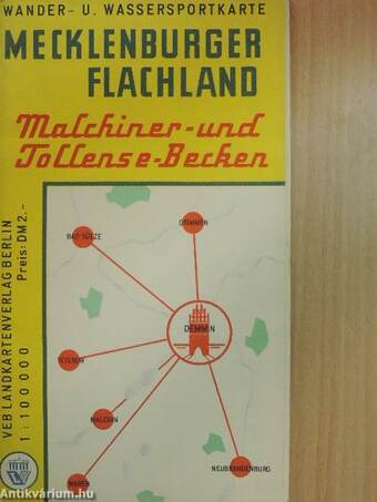 Mecklenburger Flachland (térkép)