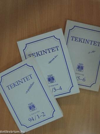 Tekintet 1994/1-6.