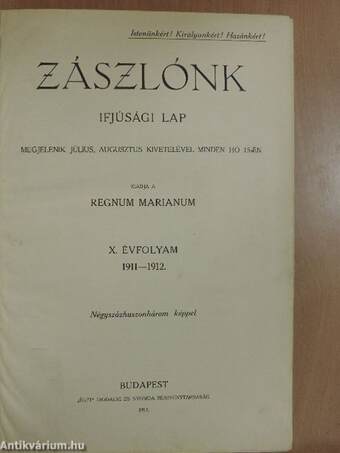 Zászlónk 1911. szeptember-1913. június