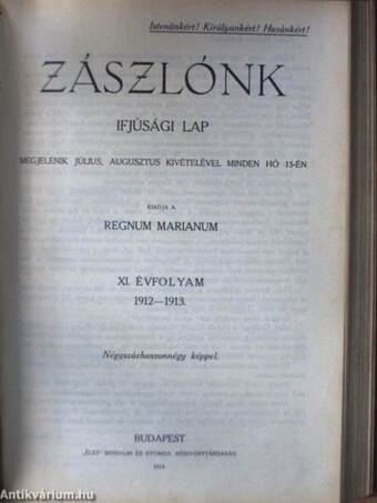 Zászlónk 1911. szeptember-1913. június