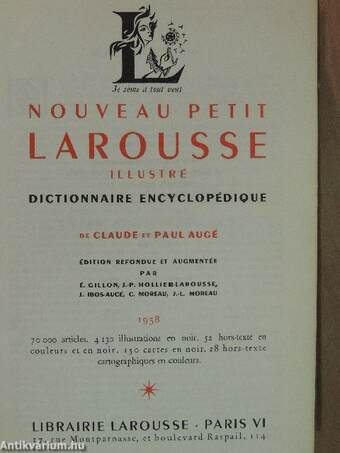 Nouveau petit Larousse illustré