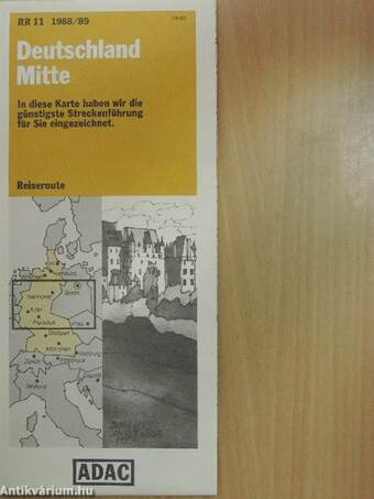 Deutschland Mitte (térkép)