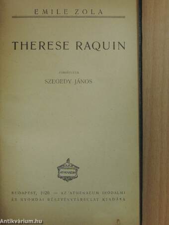 Therese Raquin