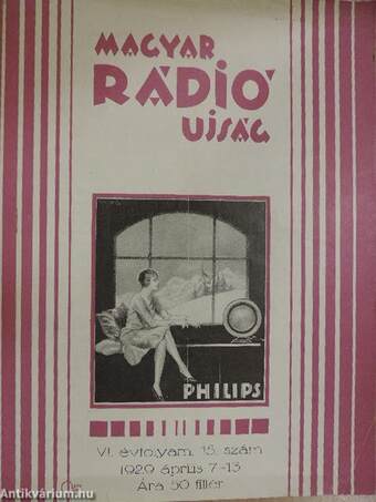 Magyar Rádió Ujság 1929. április 7-13.