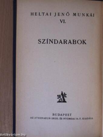 Színdarabok