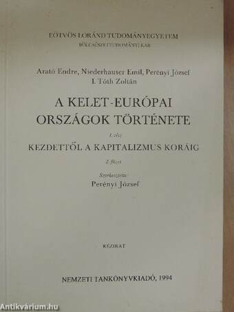 A kelet-európai országok története I/2. (töredék)