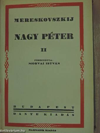 Nagy Péter I-II.