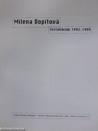 Installációk 1992-1999