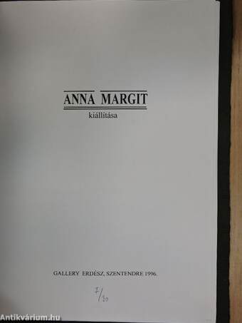 Anna Margit kiállítása