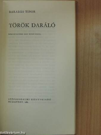 Török daráló