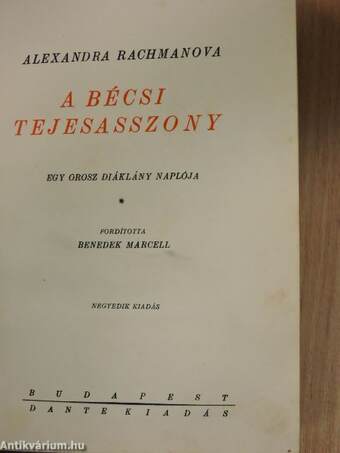 A bécsi tejesasszony