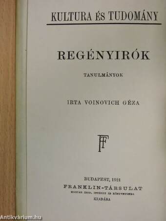 Regényirók