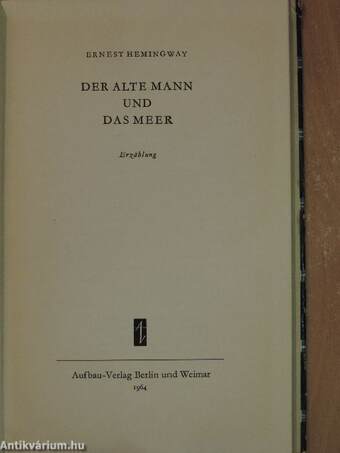 Der Alte Mann und das Meer