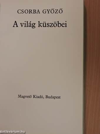 A világ küszöbei