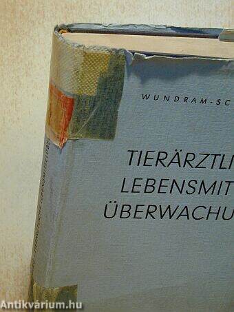 Tierärztliche Lebensmittel-überwachnung