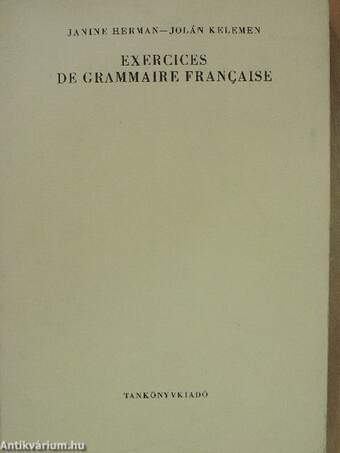 Exercices de Grammaire Francaise