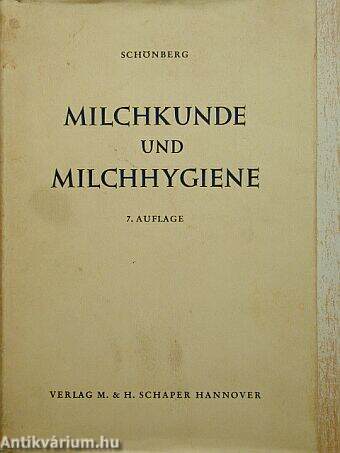 Milchkunde und Milchhygiene