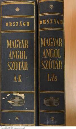 Magyar-angol szótár I-II.