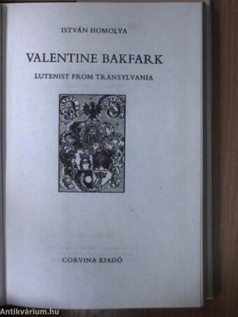 Valentine Bakfark