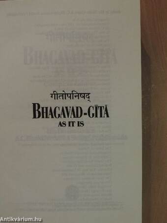 Bhagavad-gítá as it is