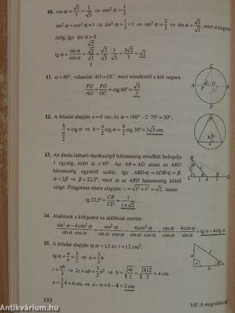 Matematika tesztkönyv 2.