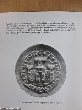 Alba Regia - Székesfehérvár: címerek-pecsétek
