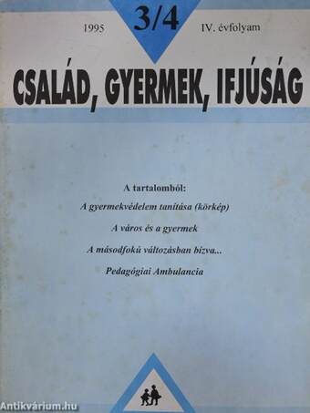 Család, gyermek, ifjúság 1995/3-4.