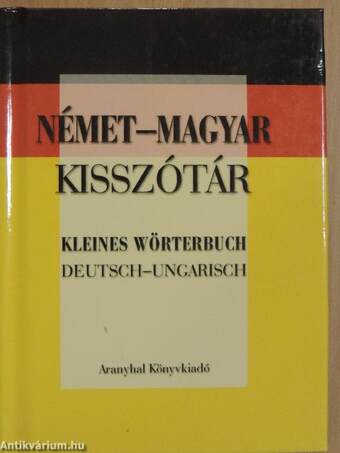 Magyar-német/német-magyar kisszótár