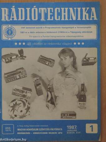 Rádiótechnika 1987. (nem teljes évfolyam)