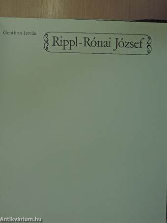 Rippl-Rónai József