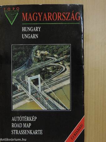 Magyarország autótérképe (térkép)