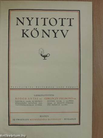 Nyitott könyv