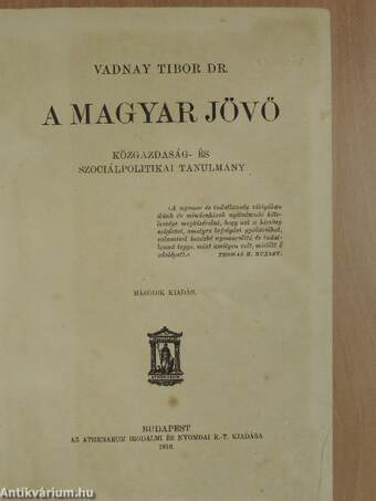 A magyar jövő